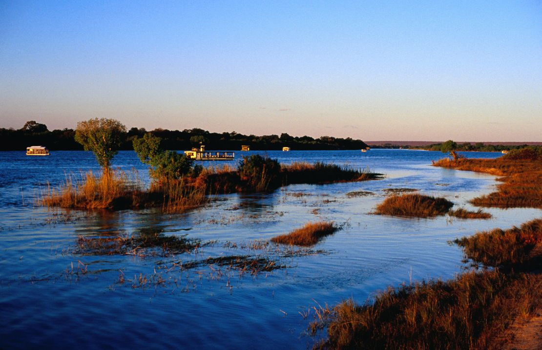 Zambezi National Park in Zimbabwe affords many wildlife viewing opportunites, including one of Africa's most intriguing animals: hippos.