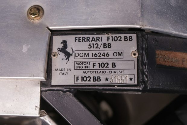 1981 Ferrari 512 BB