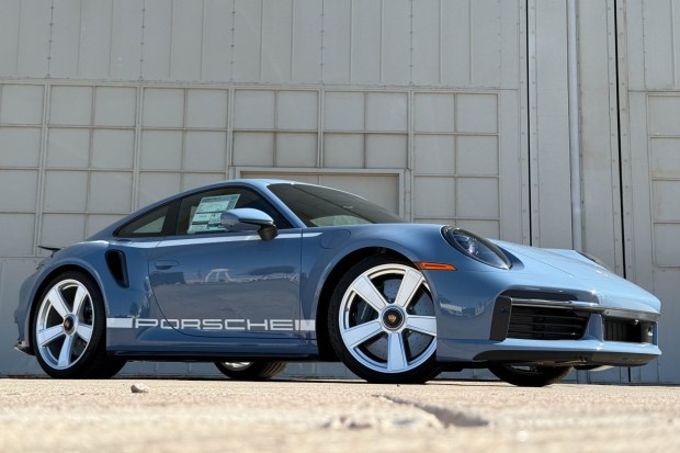 Aetna Blue 2025 Porsche 911 Turbo 50 Years