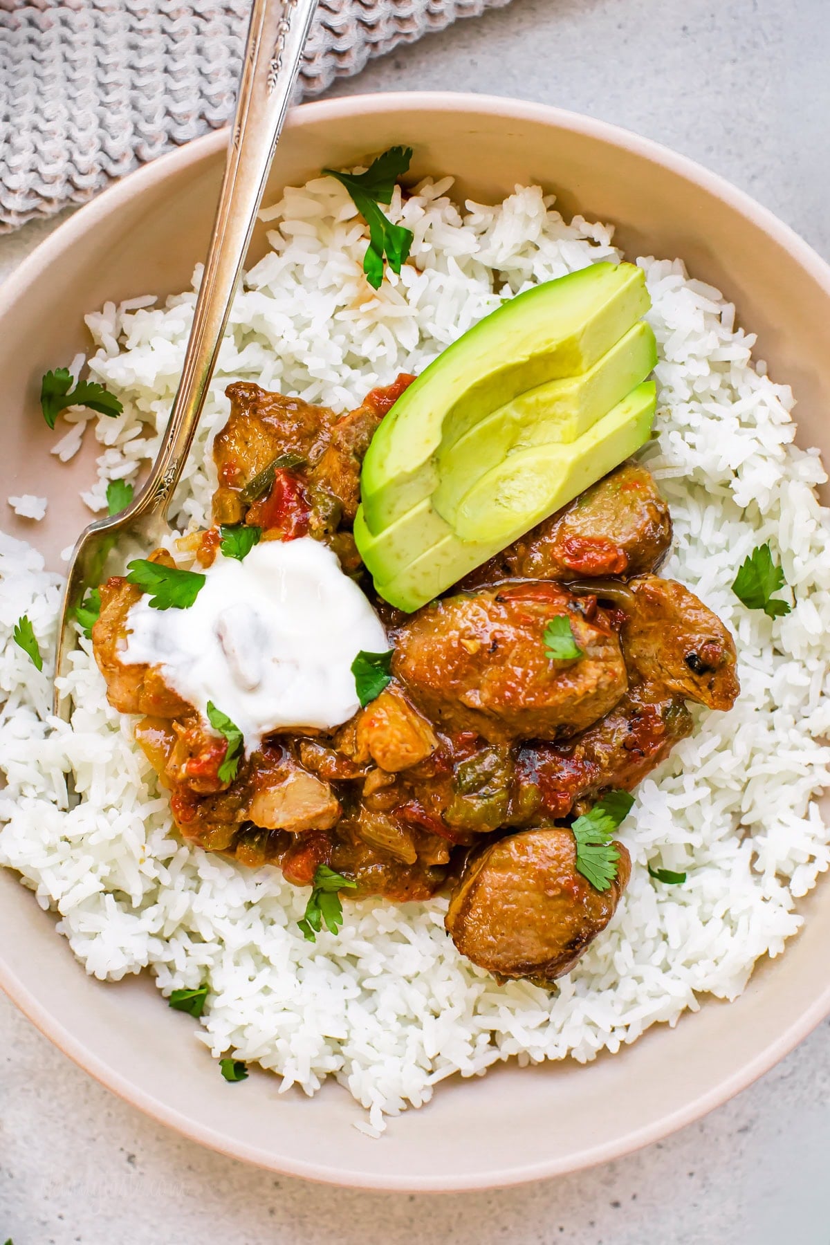 Slow Cooker Green Chili Pork Stew