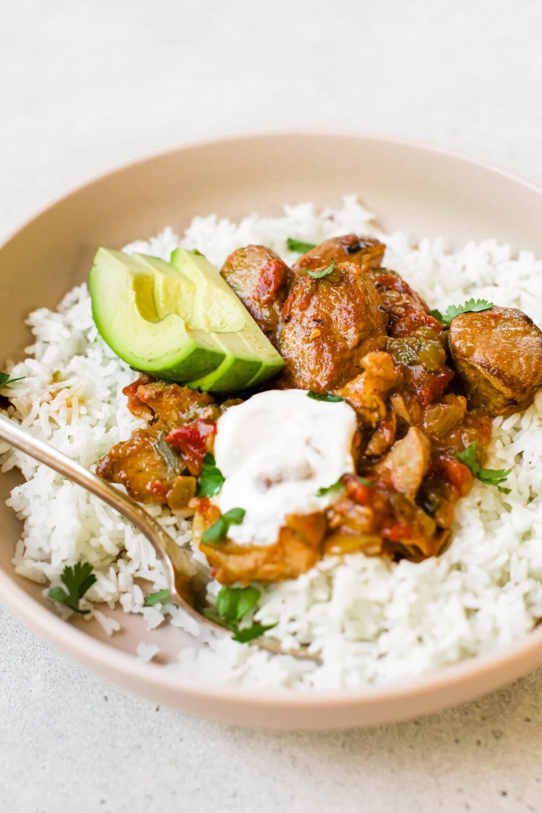 Green Chili Pork Stew (Slow Cooker Recipe)