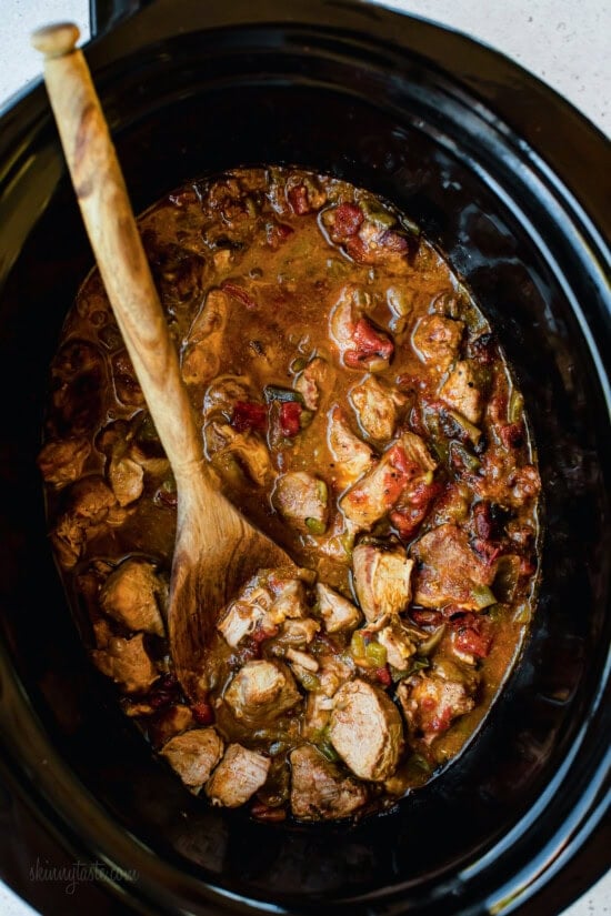 Slow cook until tender