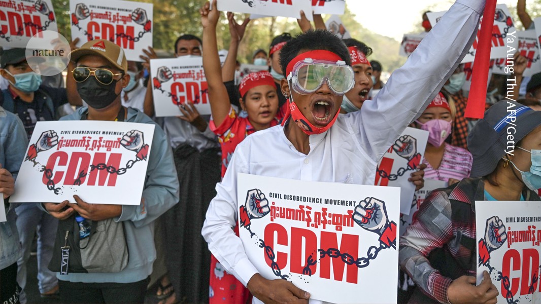 escaping Myanmar’s military leadership for a PhD abroad